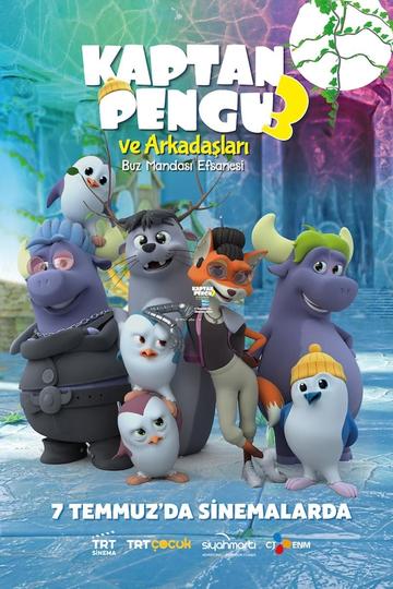 Poster Kaptan Pengu ve Arkadaşları 3: Buz Mandası Efsanesi
