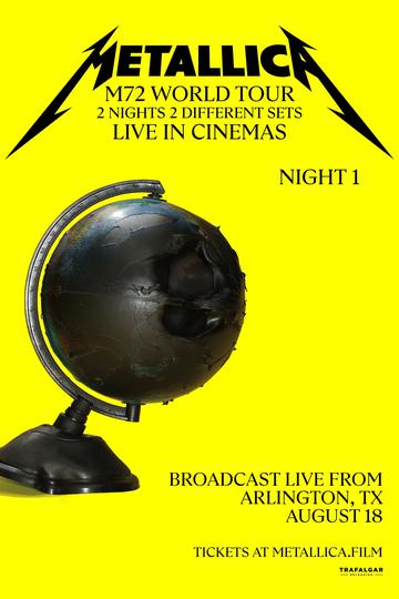Metallica - M72 World Tour Live From Arlington, TX: A Two Night Event Poster Metallica - M72 World Tour Live From Arlington, TX: A Two Night Event
