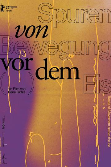 Spuren von Bewegung vor dem Eis Poster Spuren von Bewegung vor dem Eis