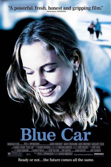 Poster Blue Car