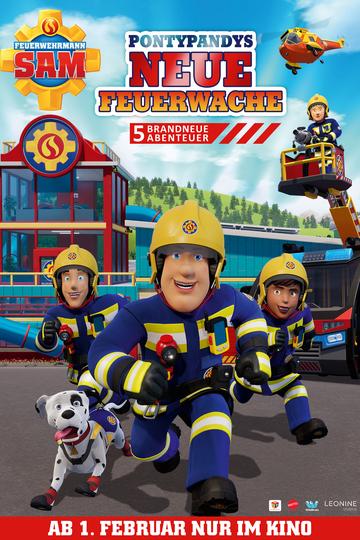 Poster Feuerwehrmann Sam - Pontypandys neue Feuerwache