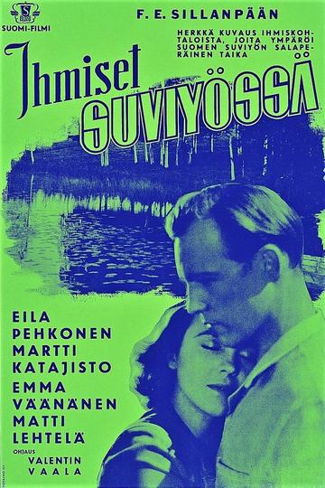 Poster People in the Summer Night
