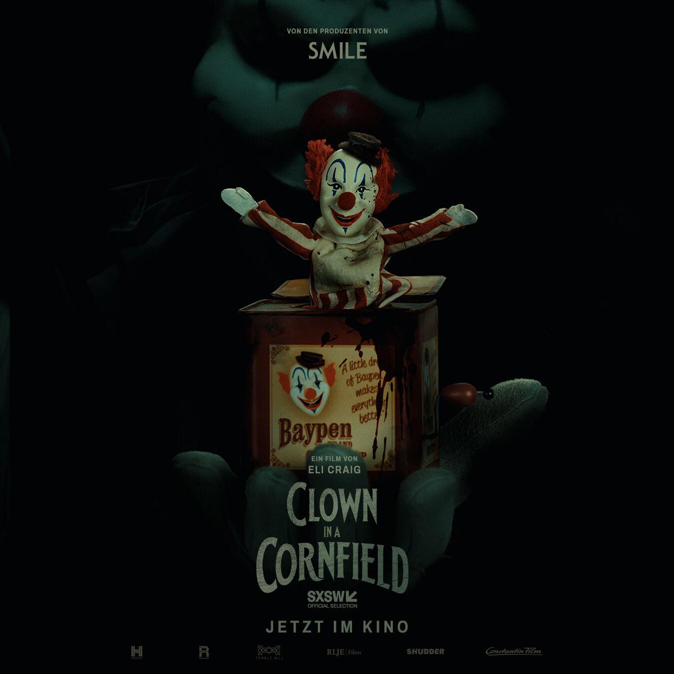 Clown in a Cornfield