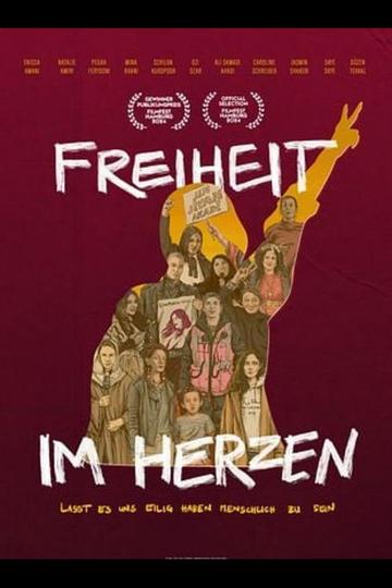 Poster Freiheit im Herzen - Lasst es uns eilig haben, menschlich zu sein
