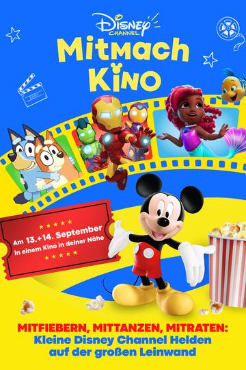 Poster Disney Channel Mitmachkino September 2025