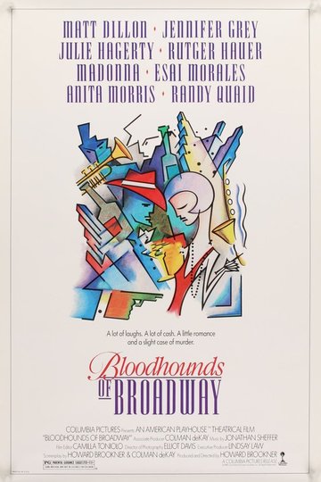 Poster Bloodhounds of Broadway