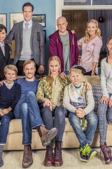 Poster Die Patchworkfamilie
