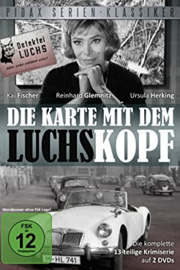 Poster Die Karte mit dem Luchskopf